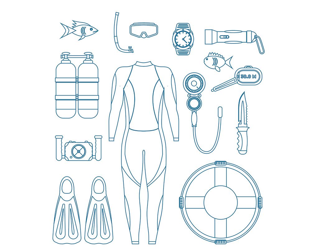 Scuba gear